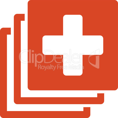 Orange--medical documents.eps