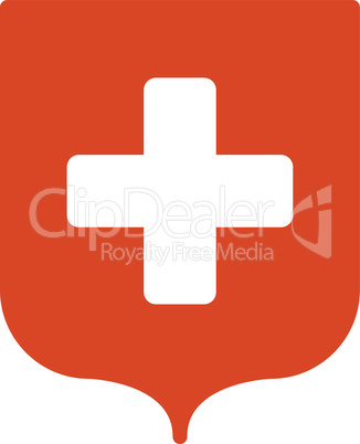 Orange--medical shield.eps