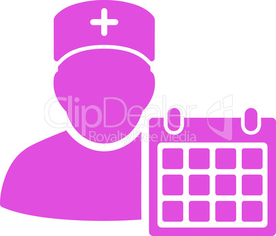 Pink--doctor calendar.eps