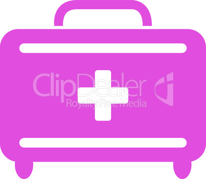 Pink--first aid toolkit.eps