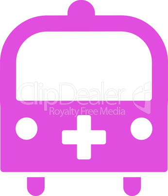 Pink--medical bus.eps