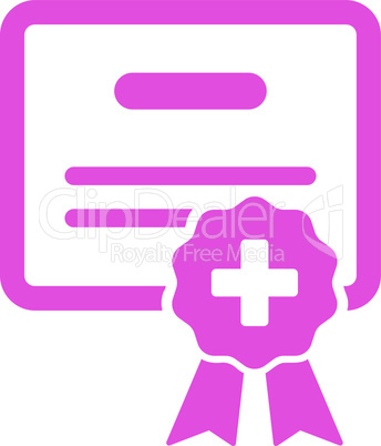 Pink--medical certification.eps