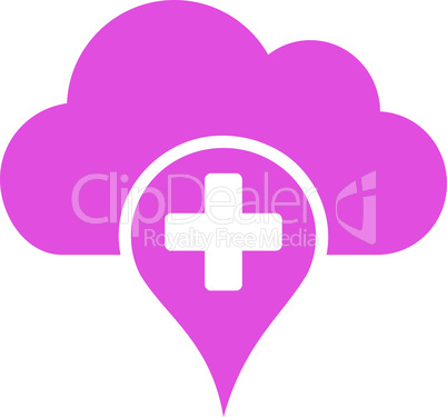 Pink--medical cloud.eps