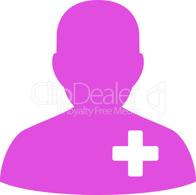 Pink--medical volunteer.eps