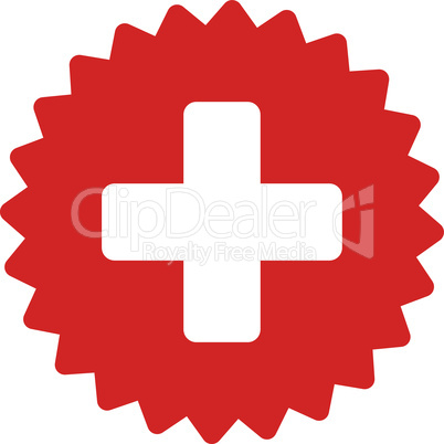 Red--health care stamp.eps