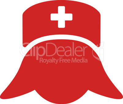 Red--hospital nurse head.eps