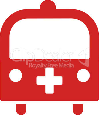 Red--medical bus.eps