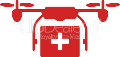 Red--medical drone shipment.eps