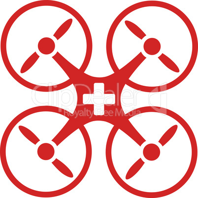 Red--medical drone.eps