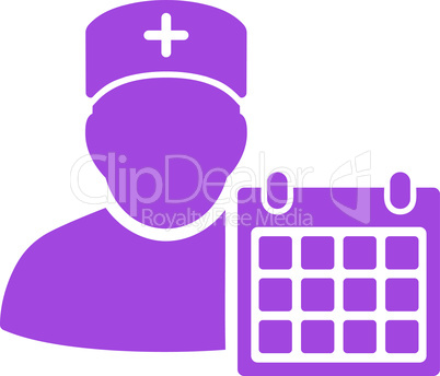 Violet--doctor calendar.eps