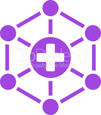 Violet--medical network.eps