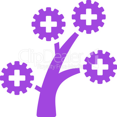 Violet--medical technology tree.eps