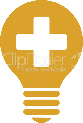 Yellow--healh care bulb.eps
