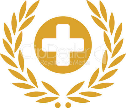 Yellow--health care embleme.eps