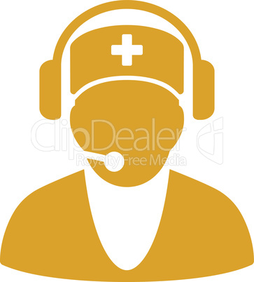 Yellow--hospital receptionist.eps
