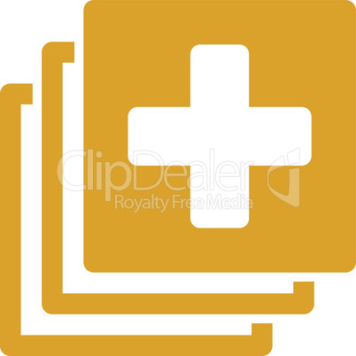 Yellow--medical documents.eps