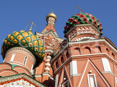 blessed  Basil cathedral at day