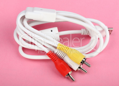 Audio Video Cord Plug-and-Sockets