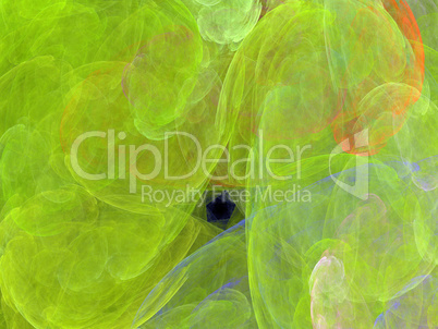 Digital Fractal on Black Digital Fractal on Black