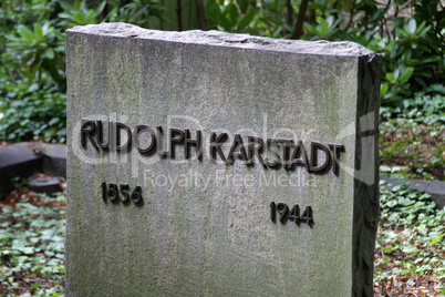 Grab von Rudolph Karstadt in Schwerin