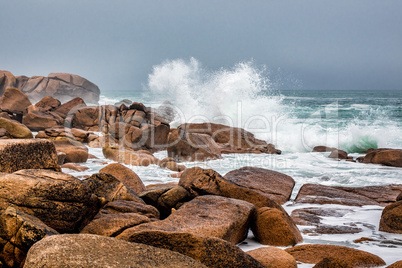 Atlantikküste in der Bretagne