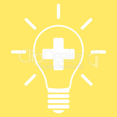 Creative Medicine Bulb Icon