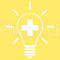 Creative Medicine Bulb Icon