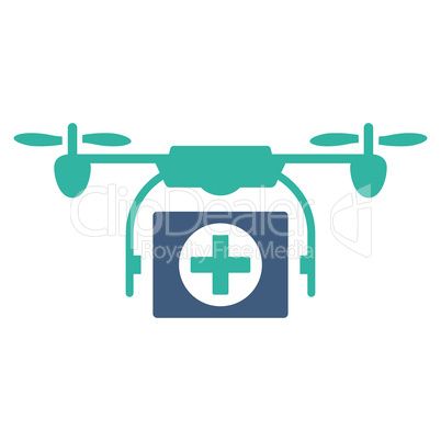 Medical Drone Icon