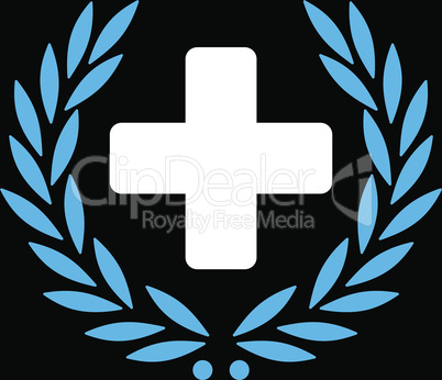 bg-Black Bicolor Blue-White--medical glory.eps