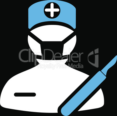 bg-Black Bicolor Blue-White--surgeon.eps