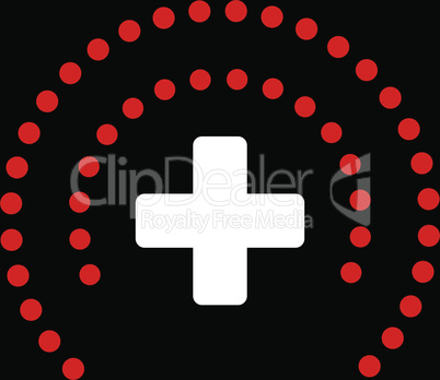 bg-Black Bicolor Red-White--health care protection.eps