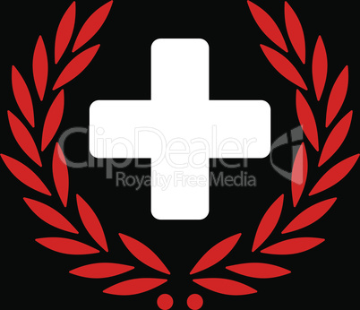 bg-Black Bicolor Red-White--medical glory.eps