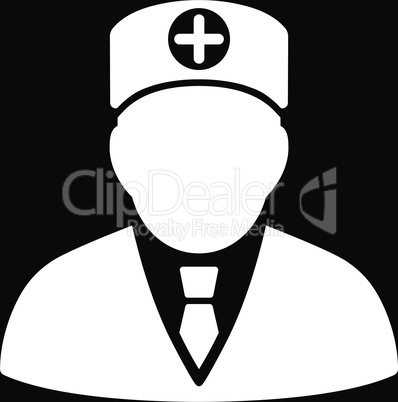 bg-Black White--head physician.eps