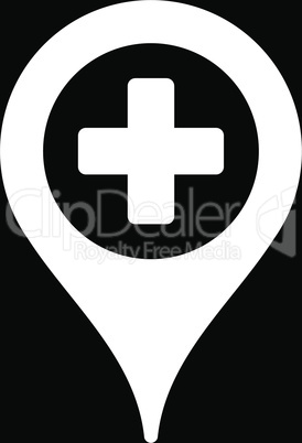 bg-Black White--hospital map pointer.eps