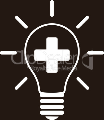 bg-Brown White--creative medicine bulb.eps