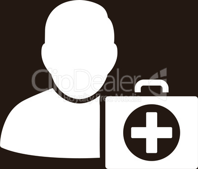 bg-Brown White--first aid man.eps