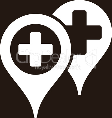 bg-Brown White--hospital map markers.eps