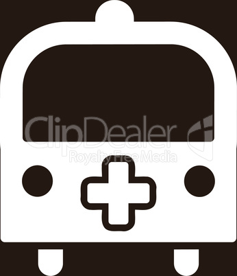bg-Brown White--medical bus.eps