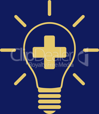 bg-Blue Yellow--creative medicine bulb.eps