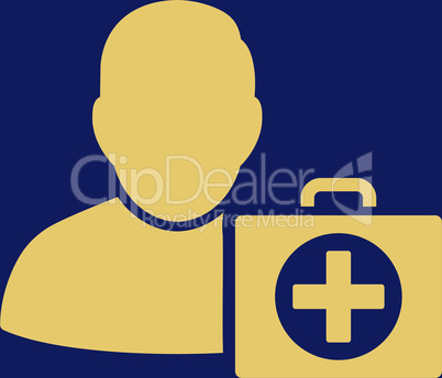 bg-Blue Yellow--first aid man.eps