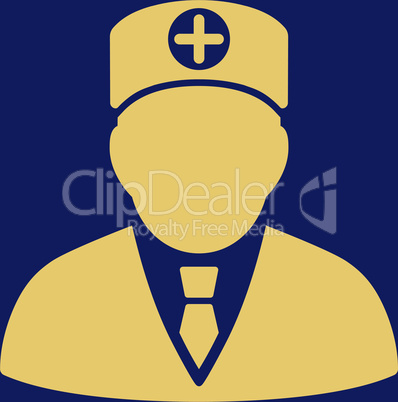 bg-Blue Yellow--head physician.eps