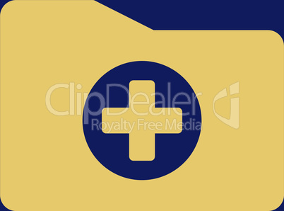 bg-Blue Yellow--medical folder.eps