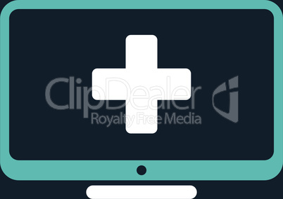 bg-Dark_Blue Bicolor Blue-White--medical monitor.eps