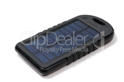 Portable solar charger for smart phone