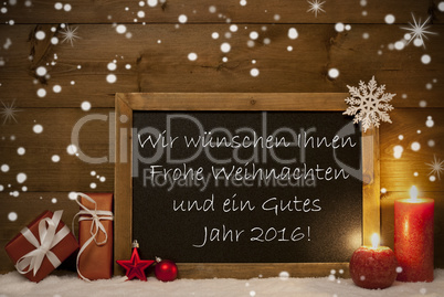 Board, Snowflake, Weihnachten, Jahr 2016 Mean Christmas New Year