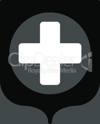 bg-Gray Bicolor Black-White--medical shield.eps