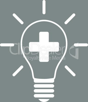 bg-Gray White--creative medicine bulb.eps