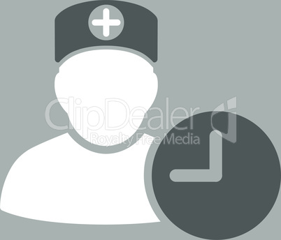 bg-Silver Bicolor Dark_Gray-White--doctor schedule.eps