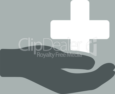 bg-Silver Bicolor Dark_Gray-White--health care donation.eps