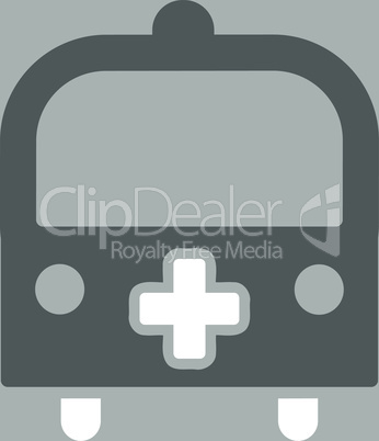 bg-Silver Bicolor Dark_Gray-White--medical bus.eps